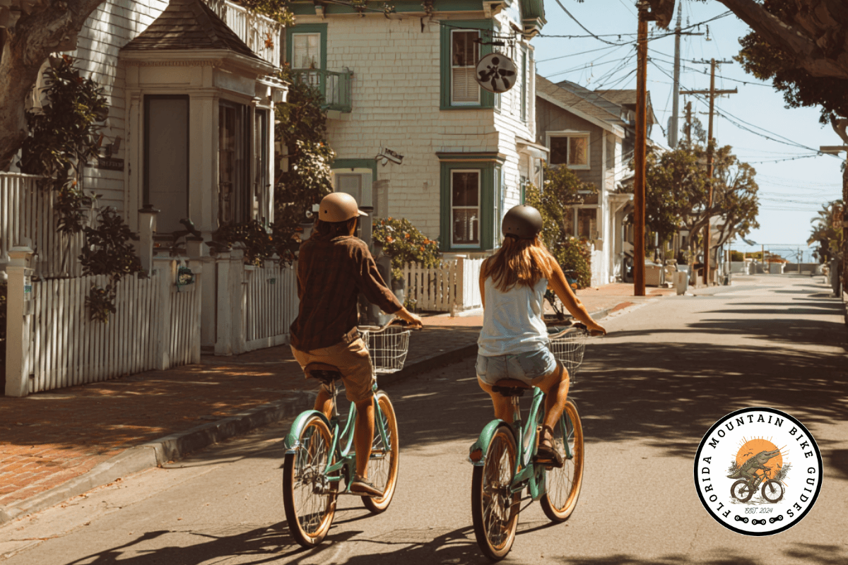 A relaxed guided bike ride through historic downtown Sanford
